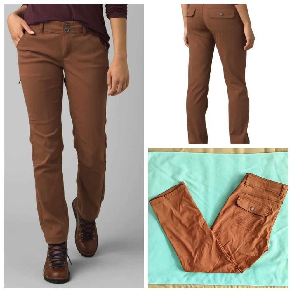 prAna Petite Halle Straight Pant in Flax, Size 10P (Original 2020 version)
